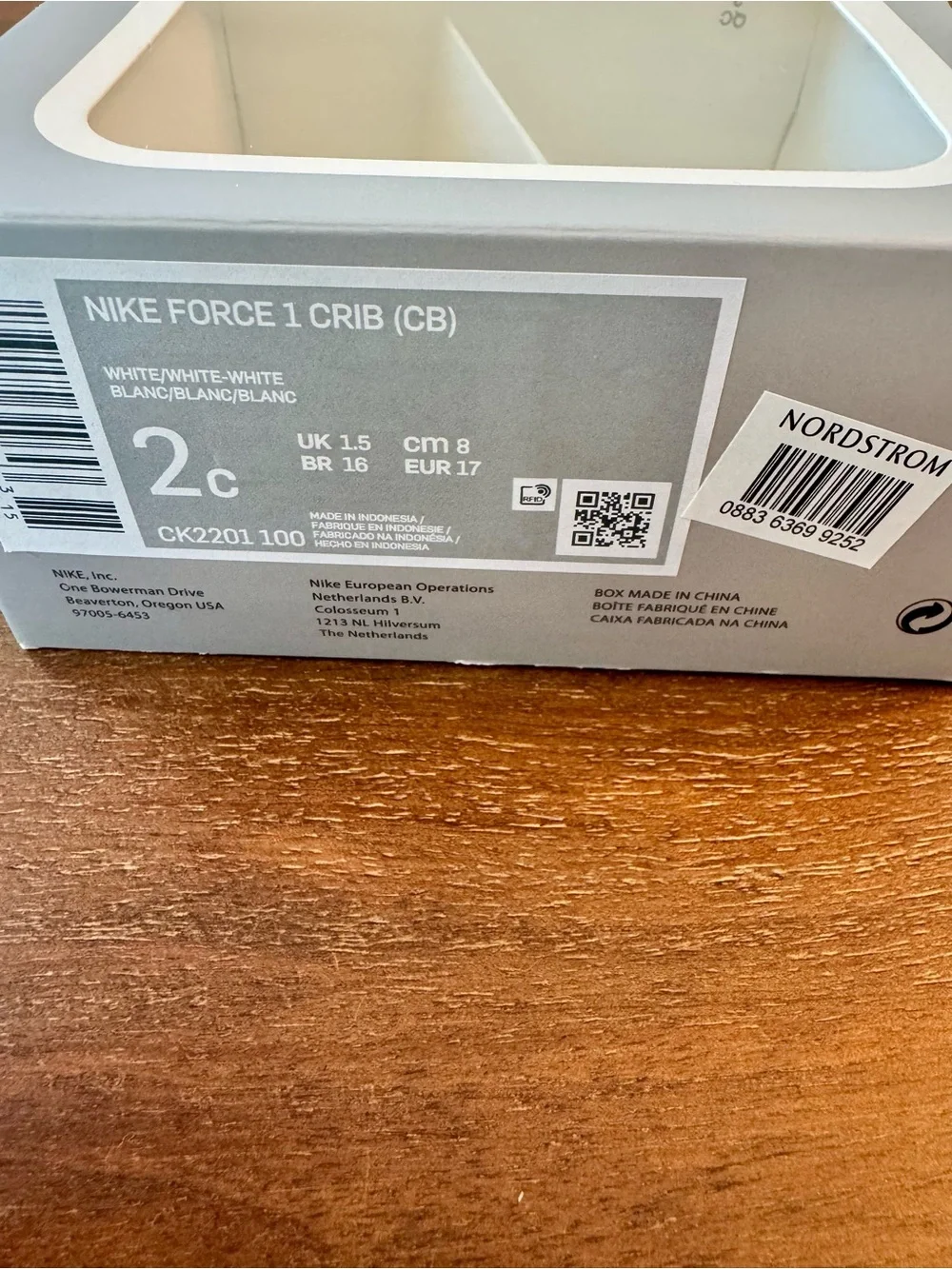 Nike mini sneakers